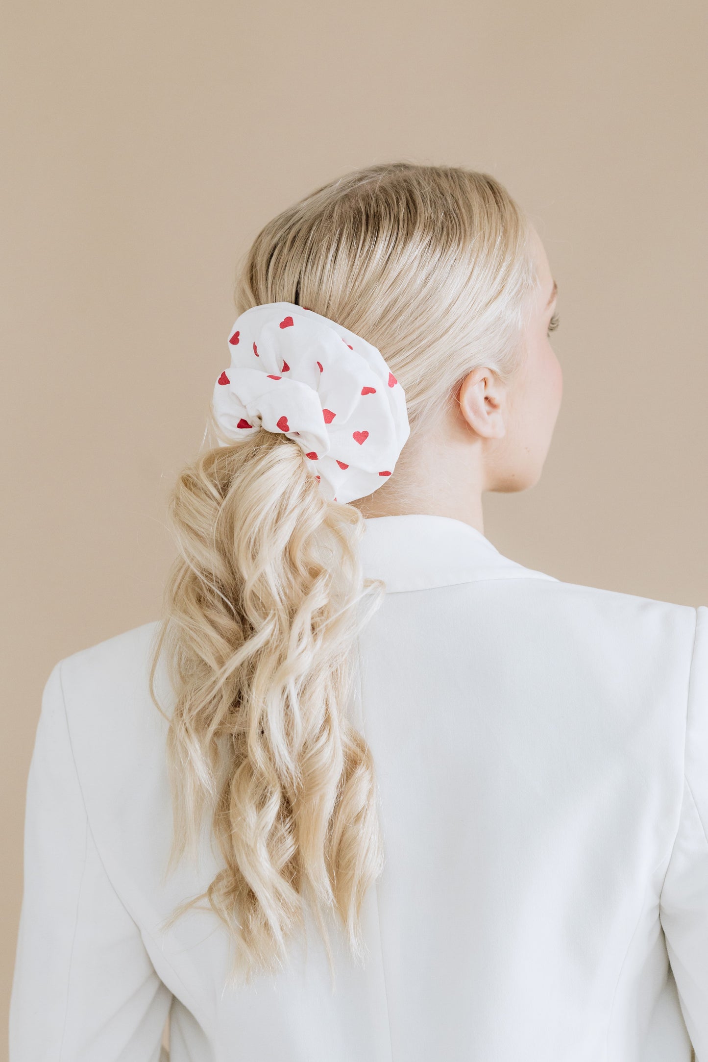 Hearts Scrunchie